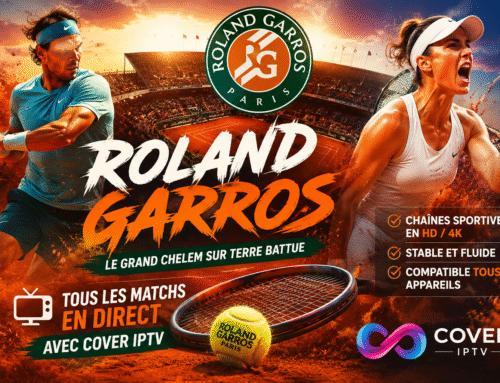Rolland Garros 2026 sur Cover IPTV